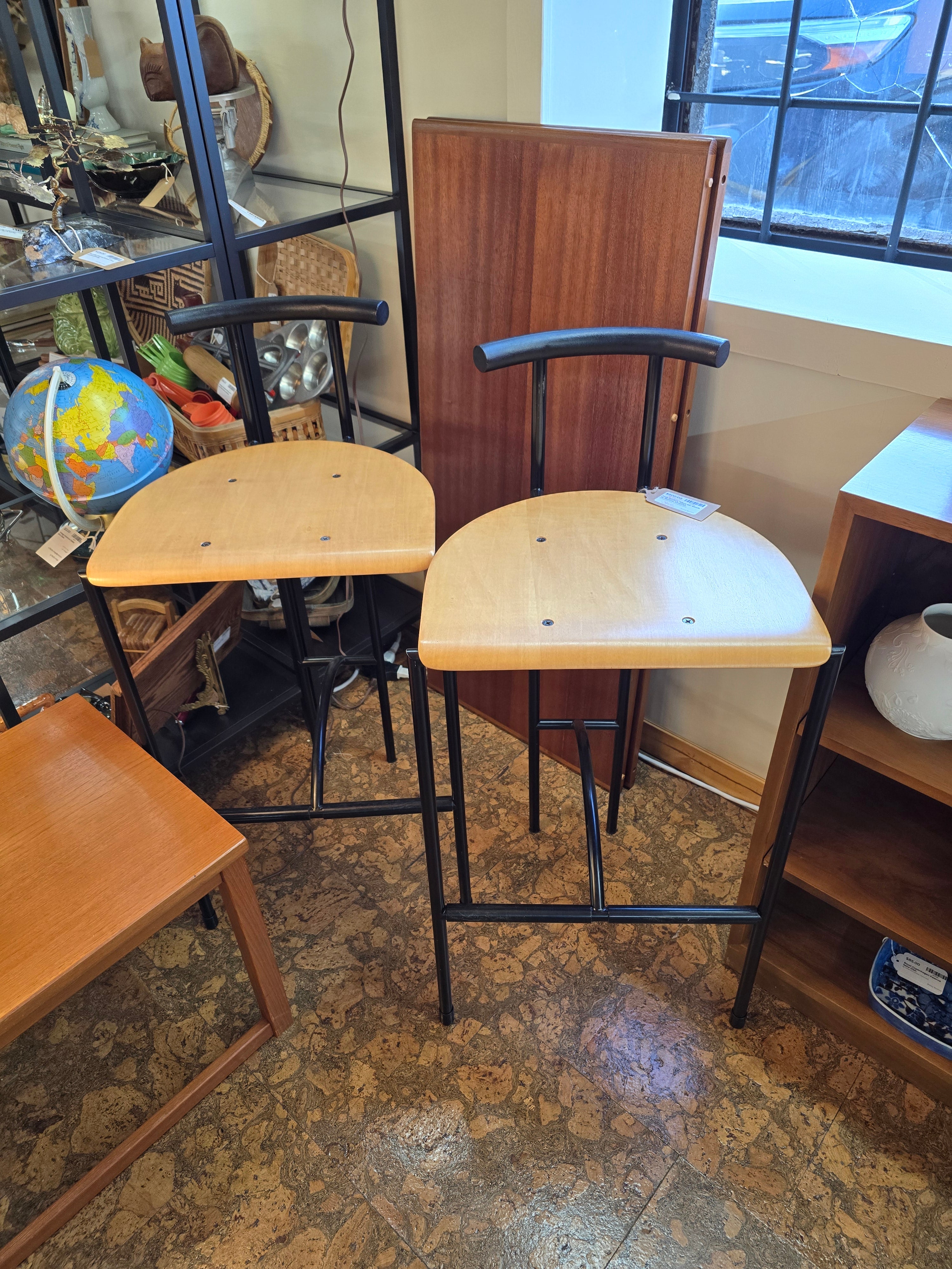 Post Modern Pair of Tokyo Stools