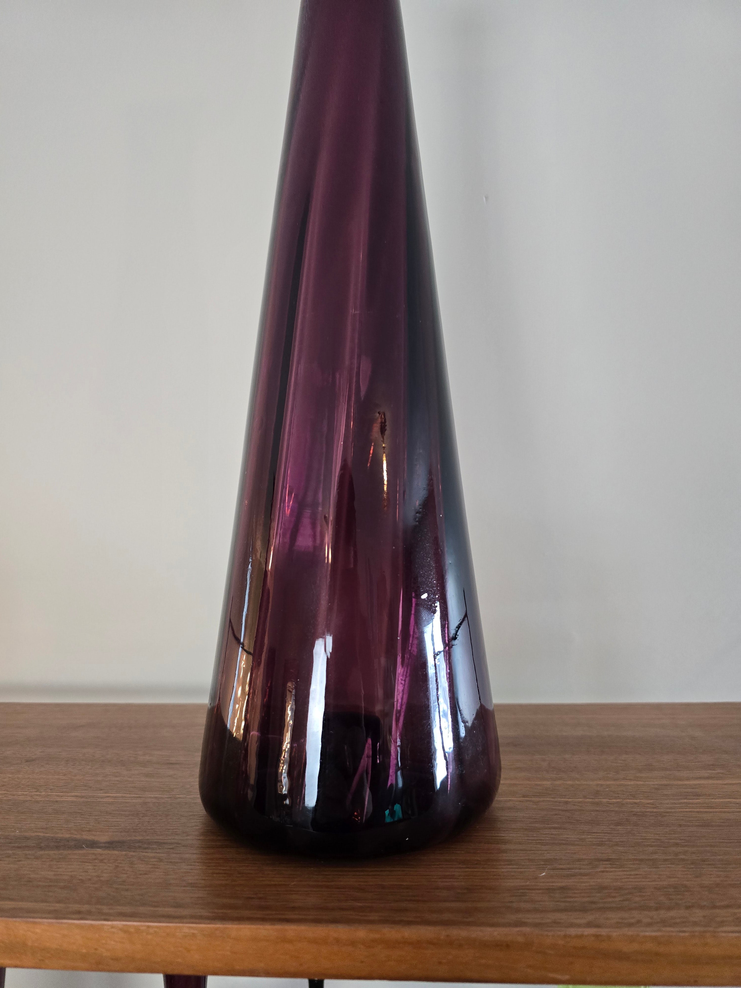 Large Empoli Amethyst Decanter