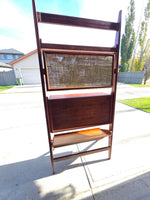 Mid Century Free Standing Wall Unit Room Divider