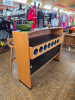 Dyrlund Teak Boomerang Bar by Erik Buck