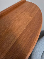 Kai Kristiansen Solid Teak Entryway Shelf & Mirror