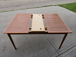 Danish Teak Draw Leaf Table