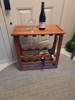 Teak Wine Rack