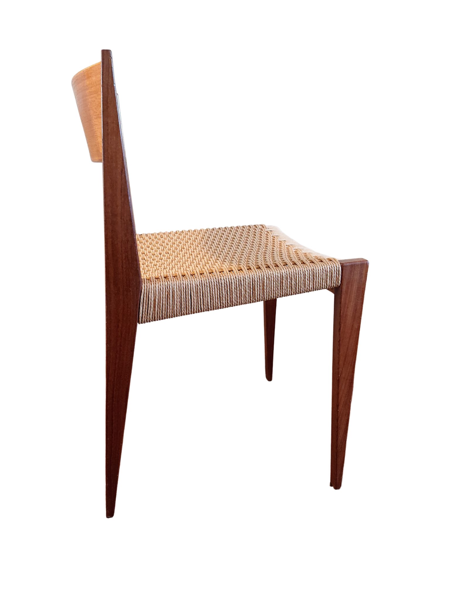 Poul Cadovius Teak & Paper Cord 'Pia' Chair