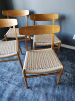 Hans Wenger Oak CH-23 Dining Chairs