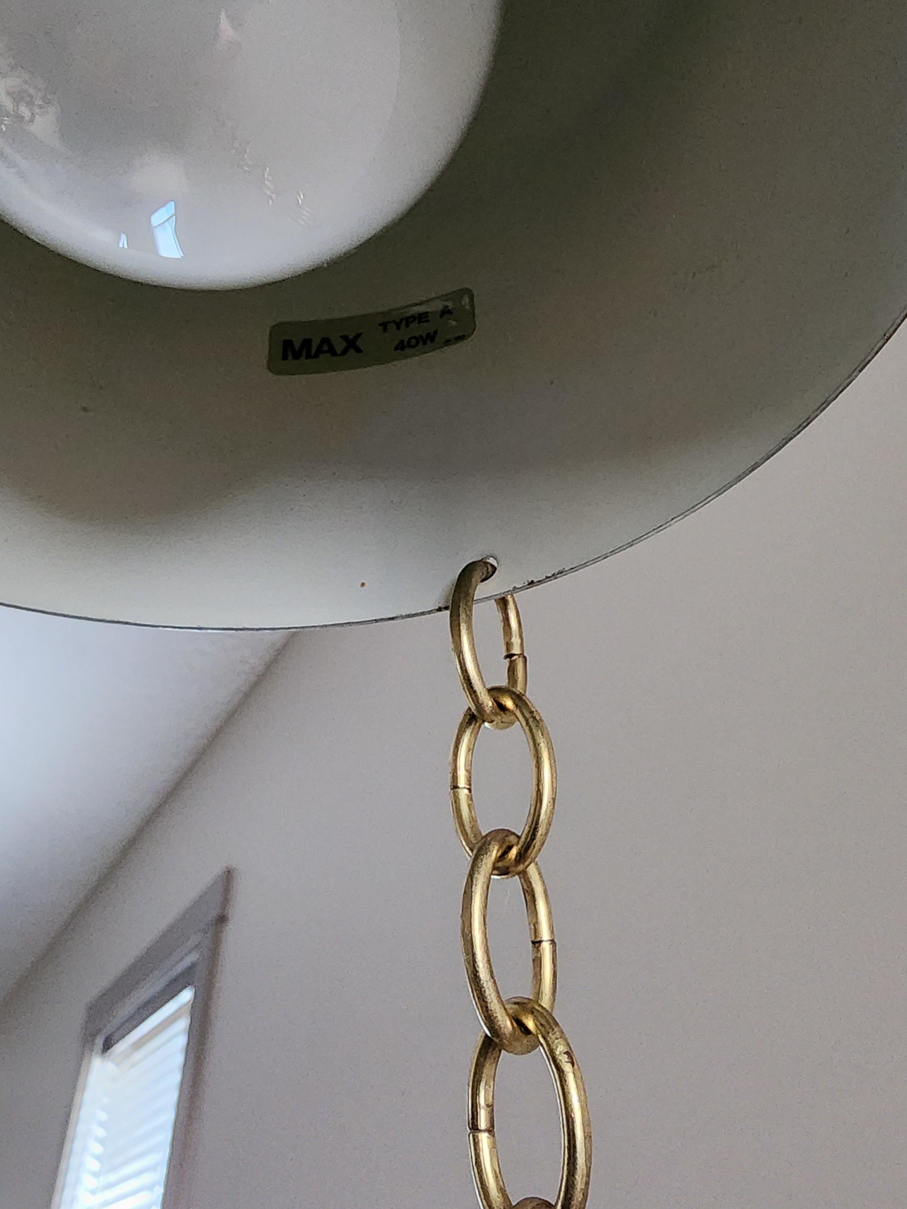 Brass Planter Swag Lamp