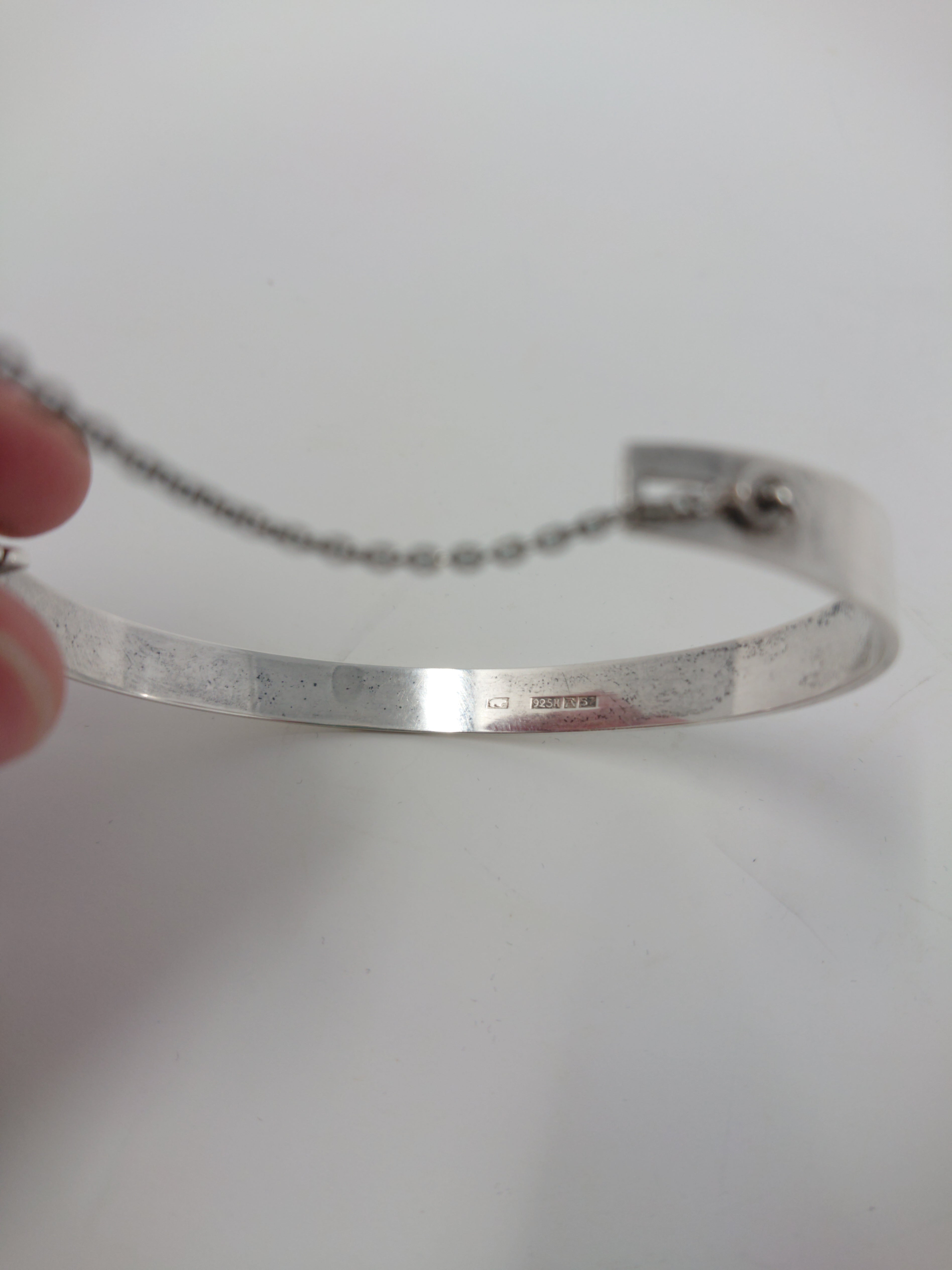 Kultaseppa Salovaara Finland Silver & Amythyst Bracelet