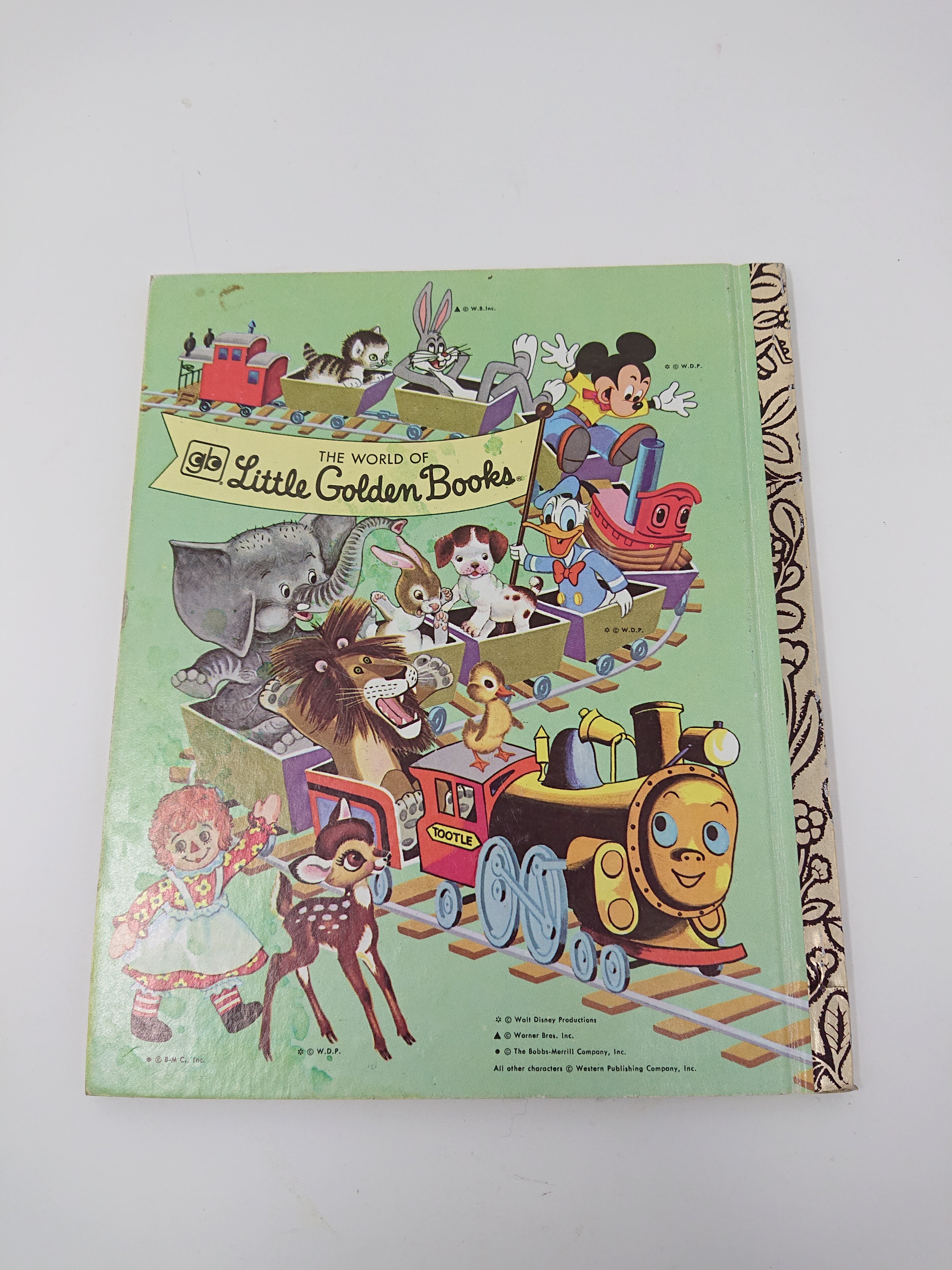 Walt Disney's Little Golden Book - Donald Duck & the Witch Next Door