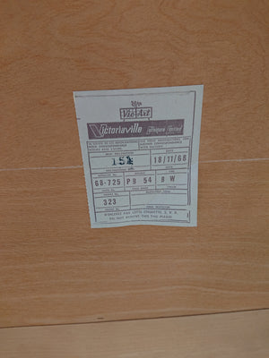 Vic Art Walnut Queen/Double Headboard