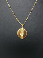 Lapponia Bjorn Weckstrom 'Semes' 14K Gold Locket Necklace