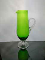 Empoli Verde Glass Pitcher