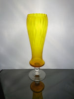Empoli Lemon Yellow Optic Vase