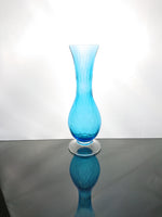 Empoli Teal Optic Vase