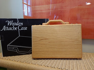 Wooden Briefcase