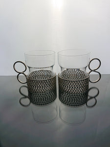Iittala Tsaikka Tea Cup Glasses - Pair