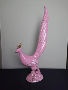 California Pottery Pink Roadrunner