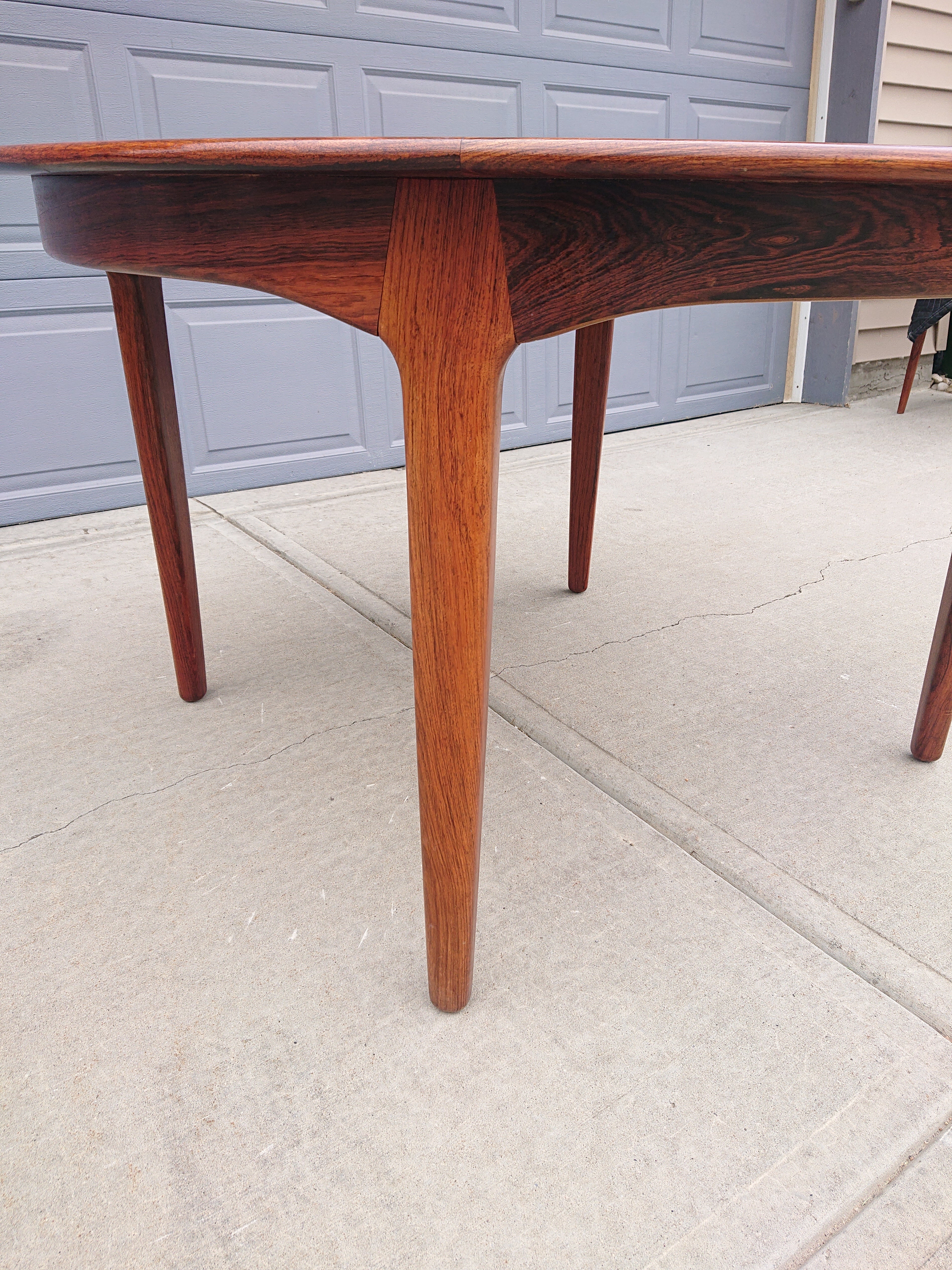Rosewood Dining Table by Henning Kjaernulf for Sorø Stolefabrik