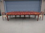 Rosewood Dining Table by Henning Kjaernulf for Sorø Stolefabrik