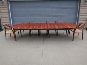 Rosewood Dining Table by Henning Kjaernulf for Sorø Stolefabrik