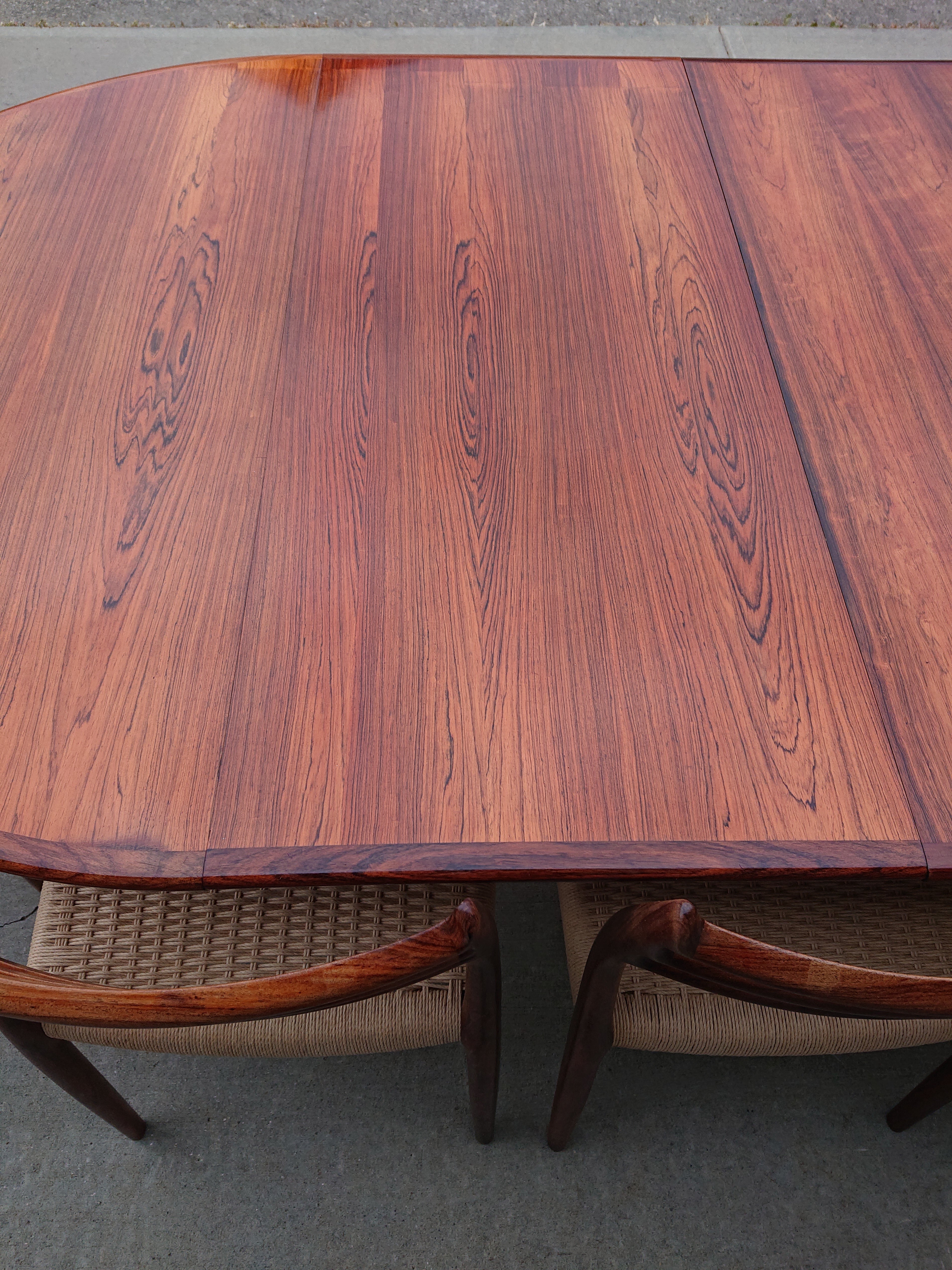 Rosewood Dining Table by Henning Kjaernulf for Sorø Stolefabrik