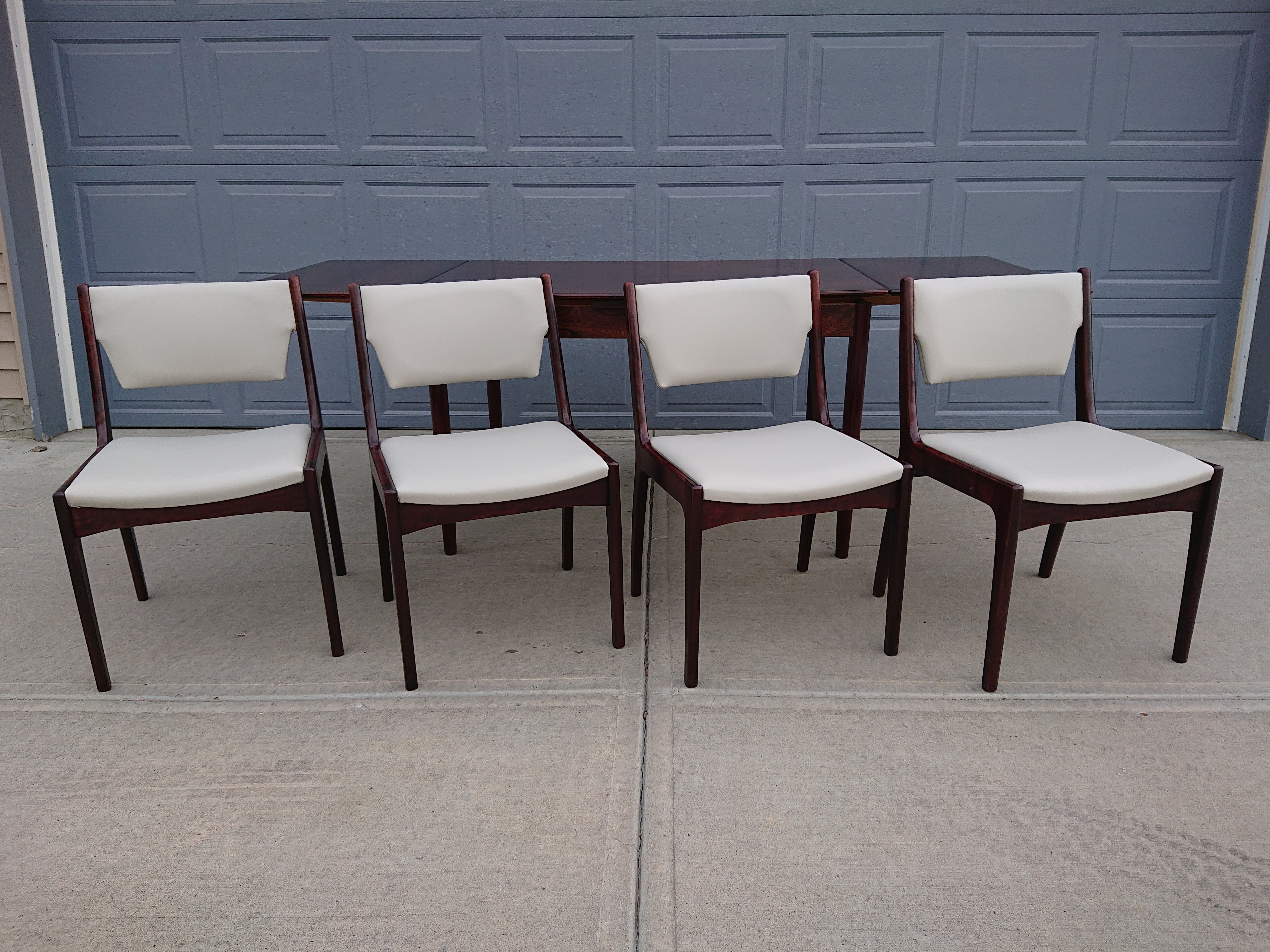 Rosewood Dining Chairs - set of 4