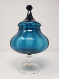 Empoli Italy Pedestal Apothecary Jar